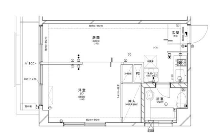 鶯谷マンションの間取り