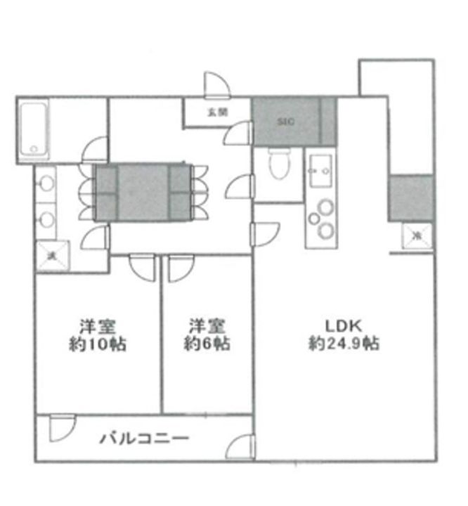 三田ガーデンヒルズ イーストヒルの間取り