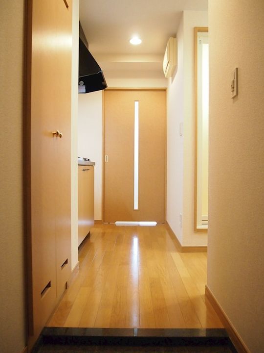 ルーブル中延壱番館の玄関