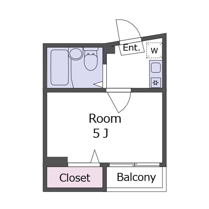 ナシェレKRの間取り