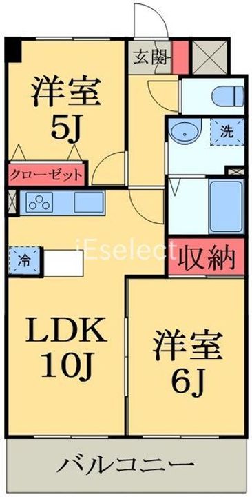 クレスト南町の間取り