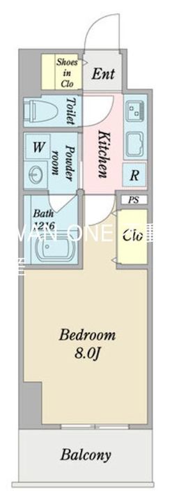 Central S 砂山町の間取り