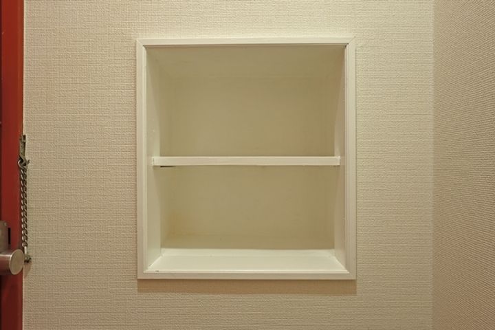 学生第一コーポの玄関