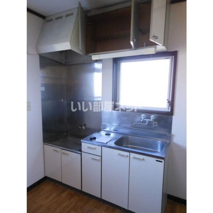 栃木県宇都宮市中戸祭町(アパート)の賃貸物件のキッチン