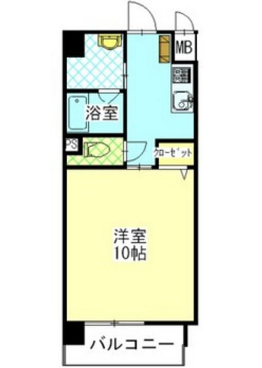 柳町Aマンションの間取り
