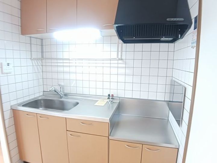 大阪府羽曳野市はびきの3(アパート)の賃貸物件のキッチン
