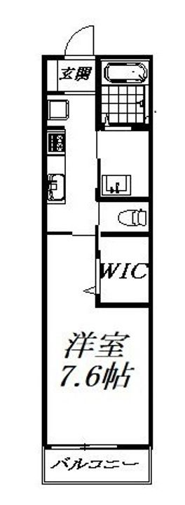 静岡県浜松市中央区龍禅寺町(アパート)の賃貸物件の間取り