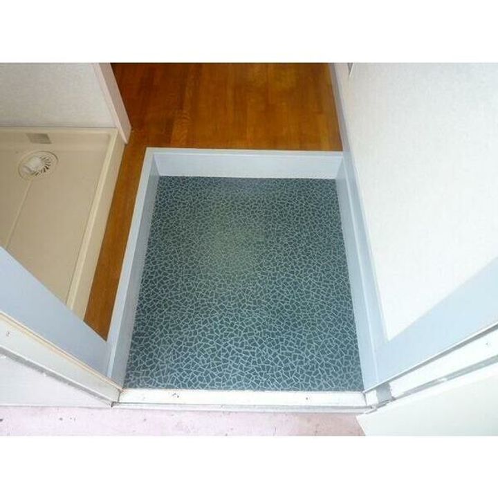 コーポ欅の玄関