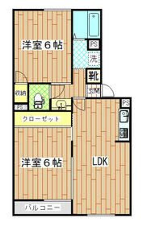 東京都八王子市大和田町5(マンション)の賃貸物件の間取り