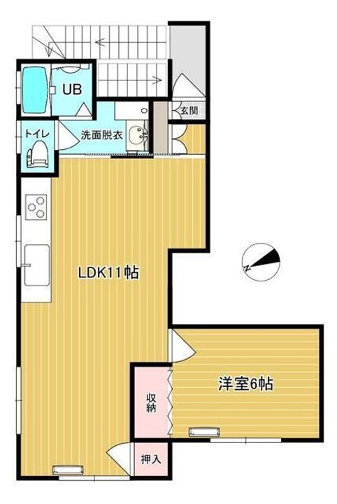 芙蓉ハイツの間取り