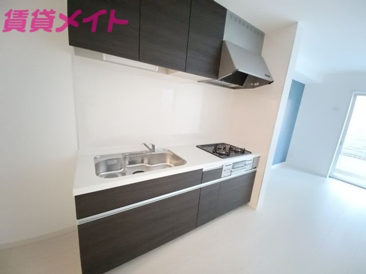 三重県四日市市住吉町(一戸建)の賃貸物件のキッチン