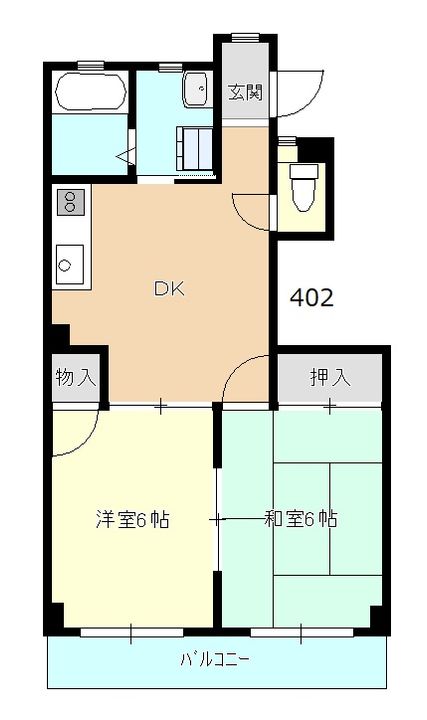 シライシビルの間取り