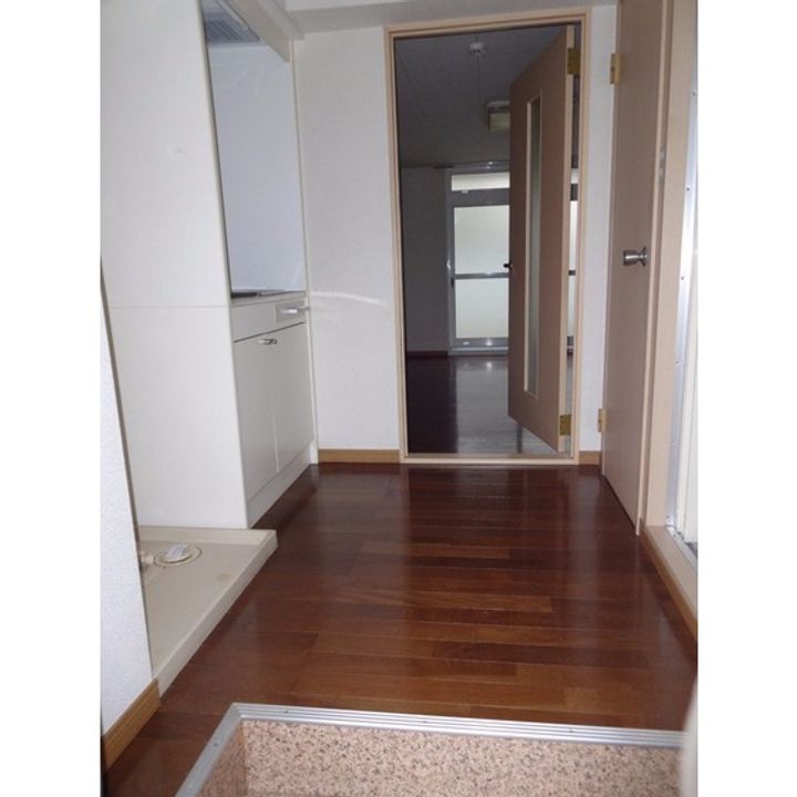 カーサYAMAMOTOの玄関