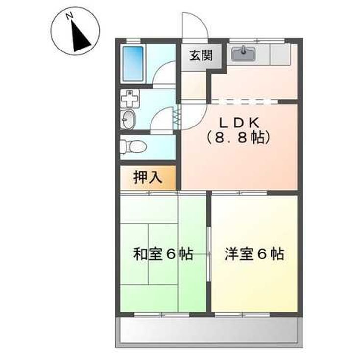 パークタウンIの間取り