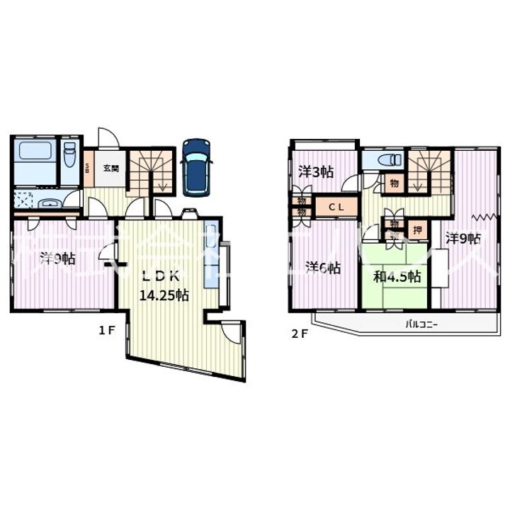 埼玉県川口市桜町6(一戸建)の賃貸物件の間取り