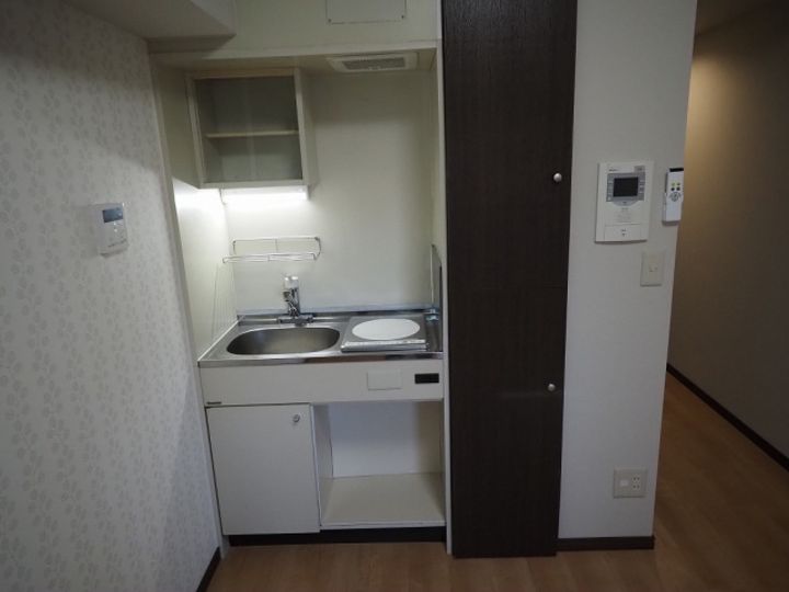 広島県広島市西区南観音2(マンション)の賃貸物件のキッチン