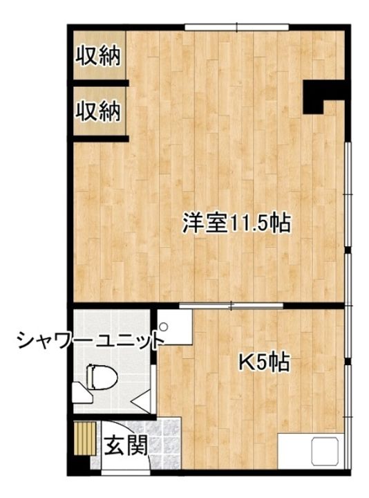 古瀬ビルの間取り