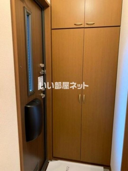 栃木県宇都宮市茂原町(アパート)の賃貸物件の玄関