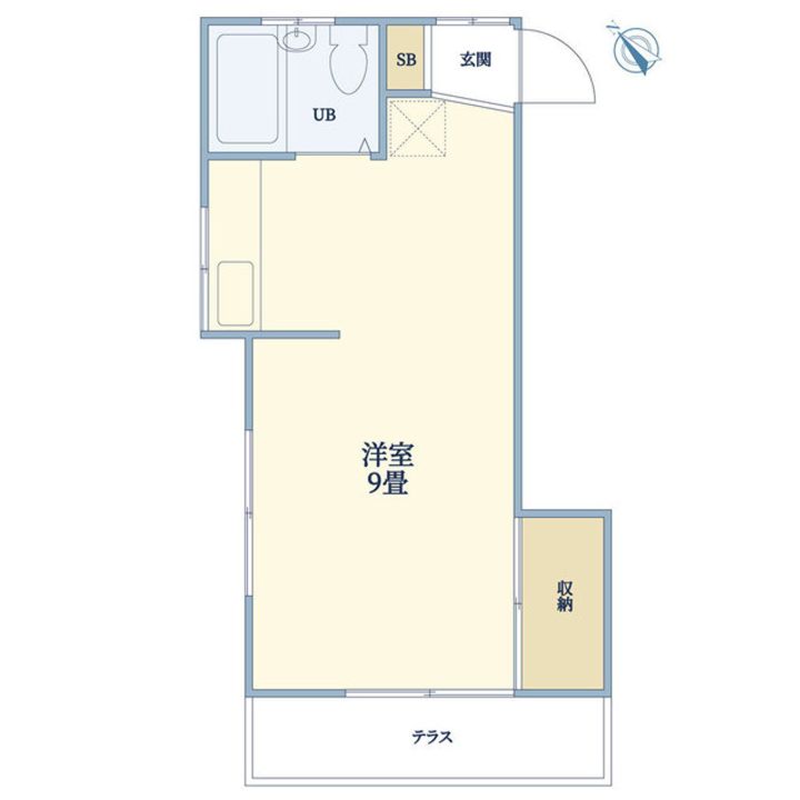 藤コーポの間取り