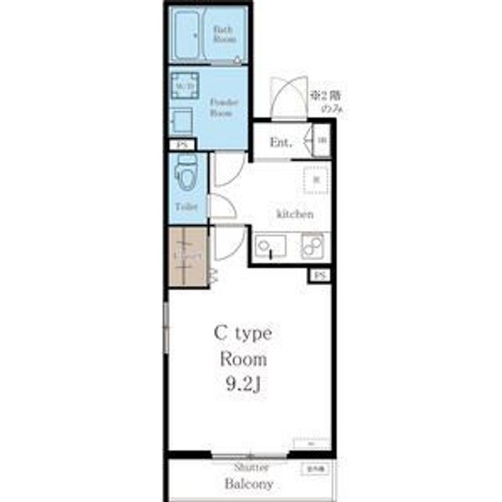 大阪府門真市一番町(アパート)の賃貸物件の間取り
