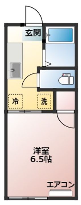レジデンス中澤の間取り