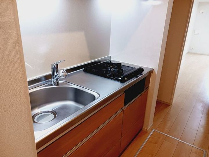 埼玉県狭山市富士見2(アパート)の賃貸物件のキッチン