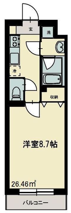 志幸38 ミリオンの間取り