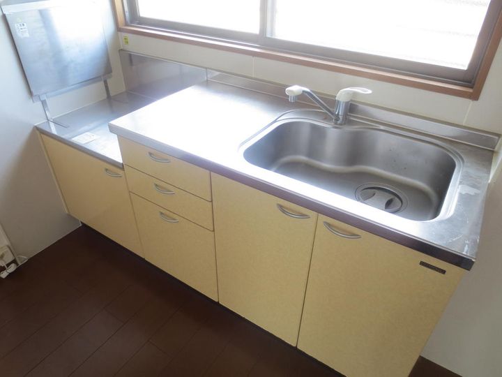 茨城県ひたちなか市大字高野(アパート)の賃貸物件のキッチン