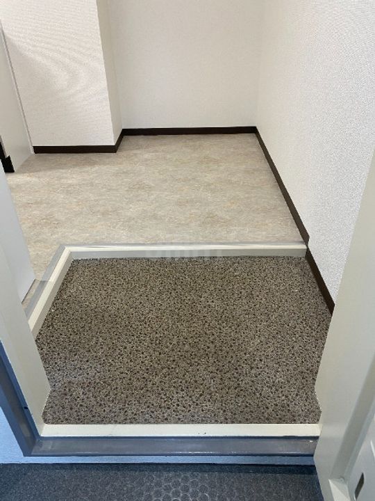 トレビアン東山の玄関
