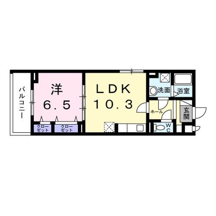 ハイダウェイホーム茨木の間取り