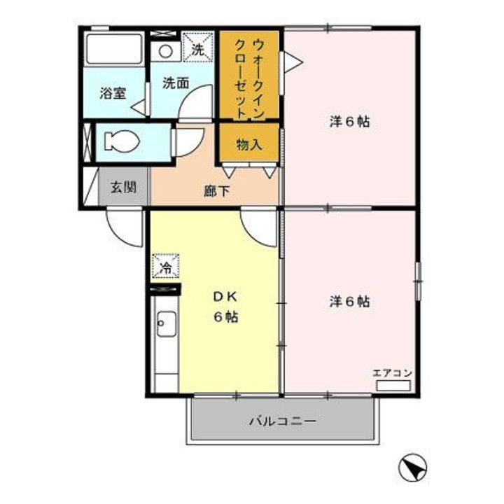 ウェルセレクション East館の間取り