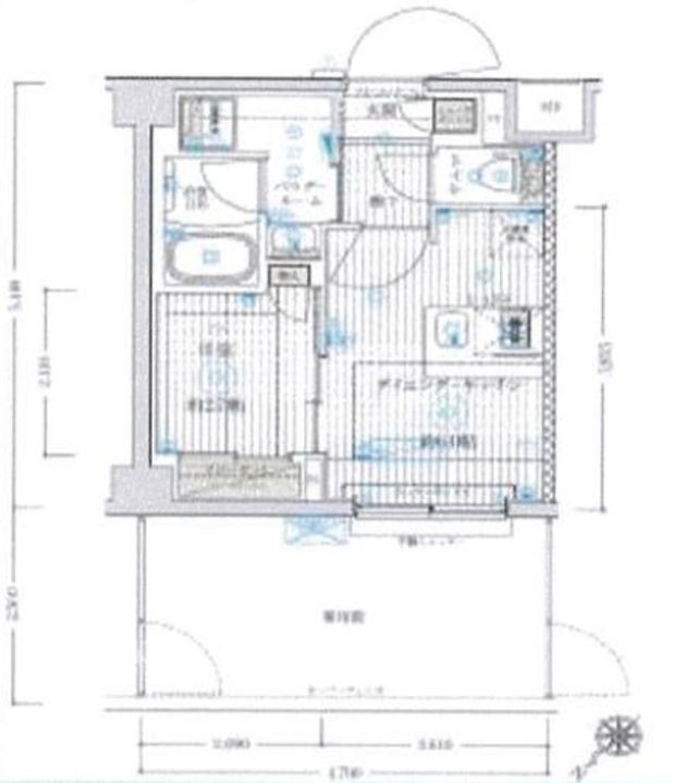 ブライズ鷺沼の間取り