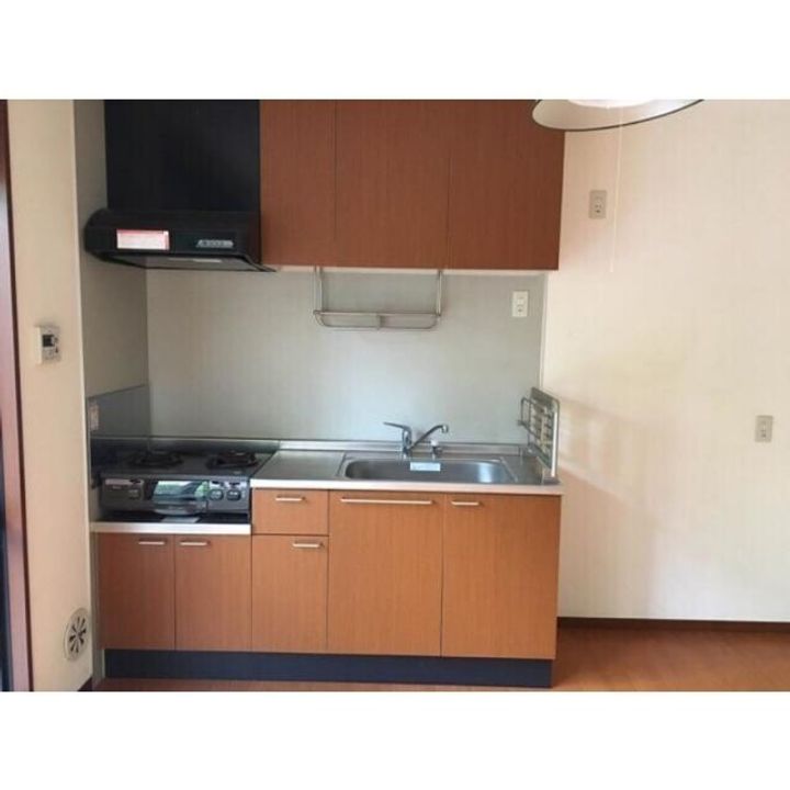 茨城県古河市中田(アパート)の賃貸物件のキッチン