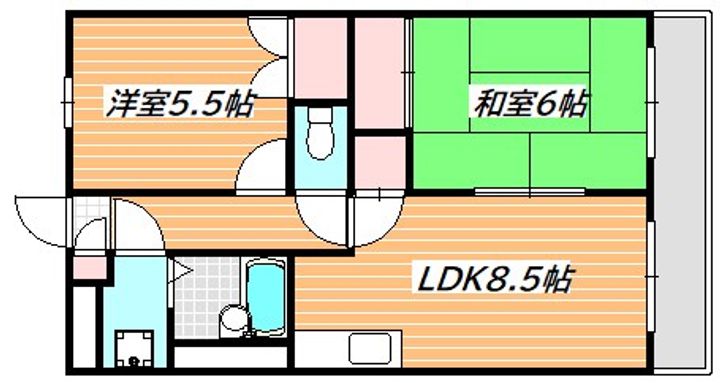 千葉県浦安市海楽1(マンション)の賃貸物件の間取り