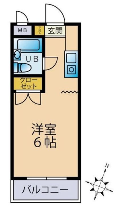 アートイン八王子の間取り