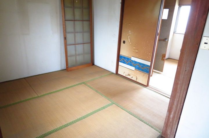上福アパートの居間