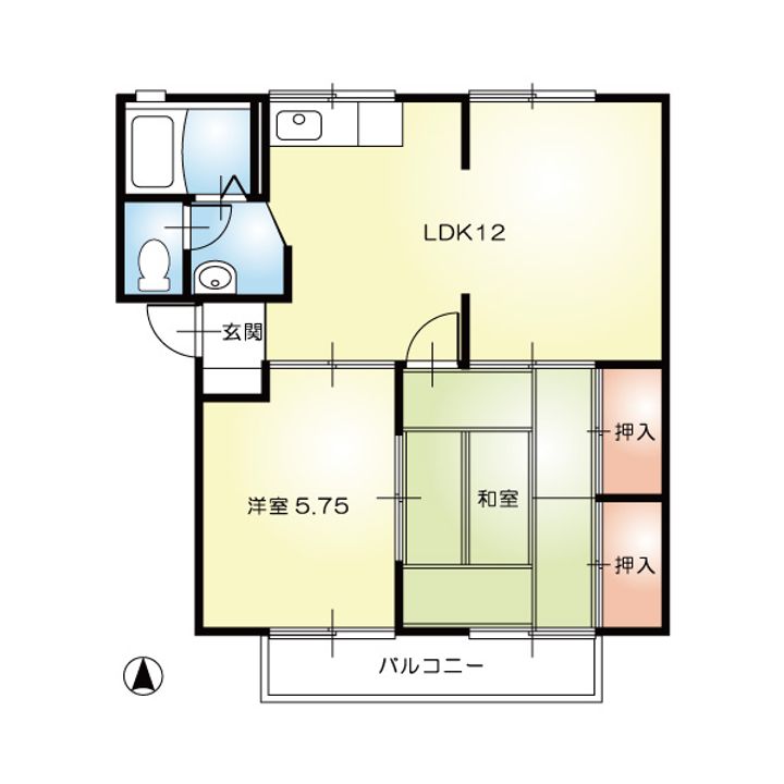 ローズガーデンの間取り