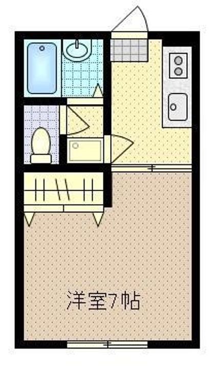 平佐町2967-4 1K・2DKの間取り