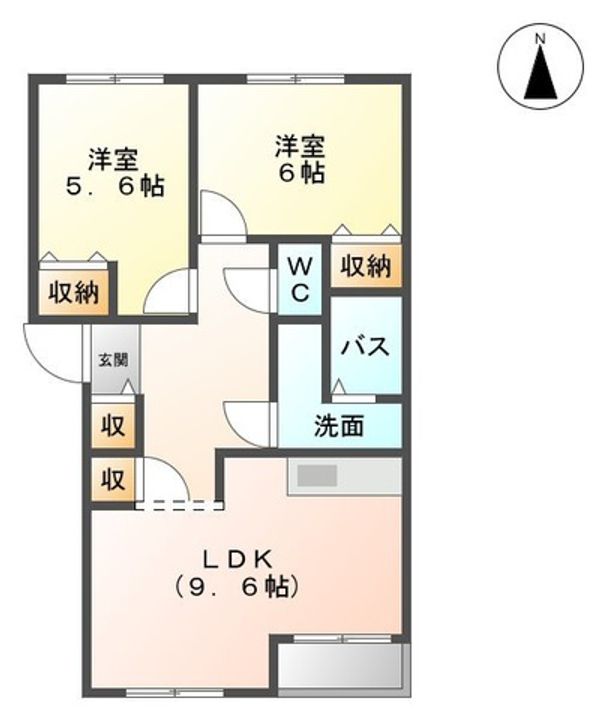 コンフォース・スバルの間取り