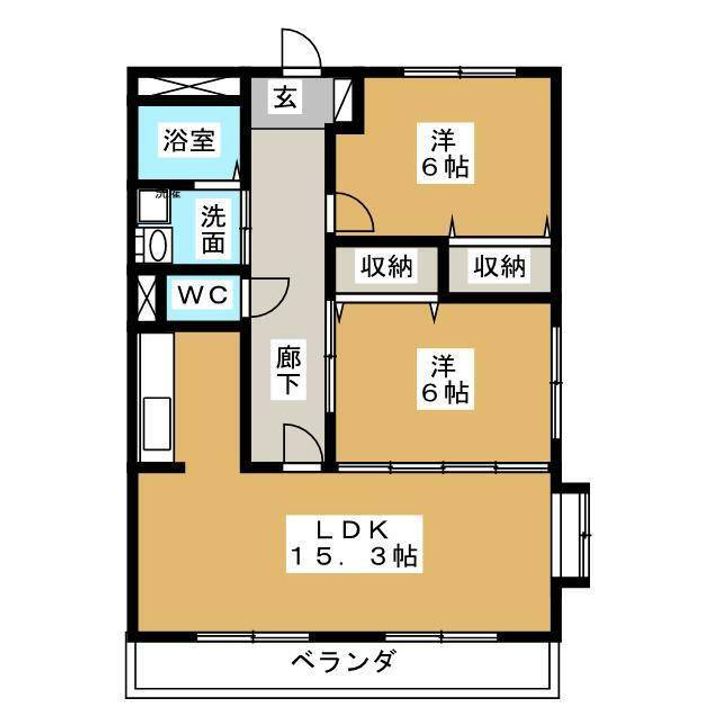 ロイヤルストーンレジデンスの間取り