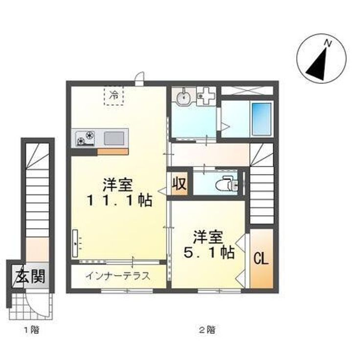フューチャースカイ須屋の間取り