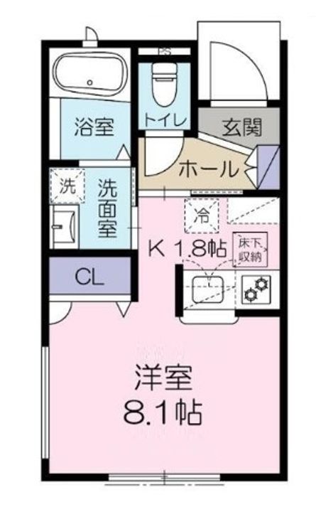 埼玉県川口市戸塚3(アパート)の賃貸物件の間取り