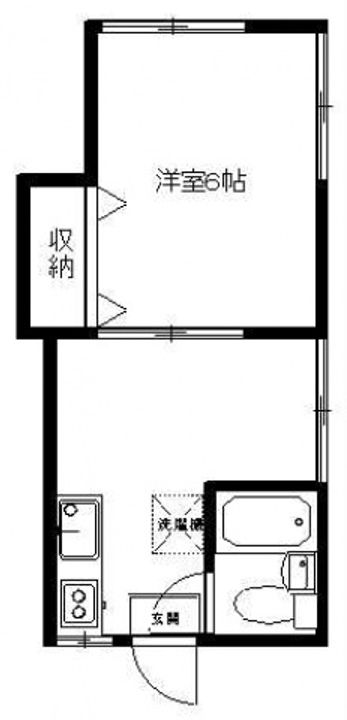 はづき荘の間取り