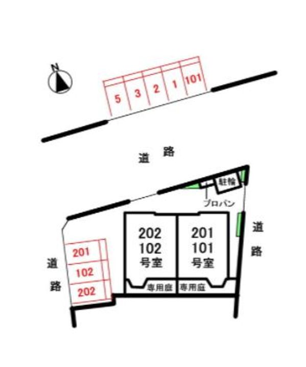 高知県香南市野市町西野(アパート)の賃貸物件の地図