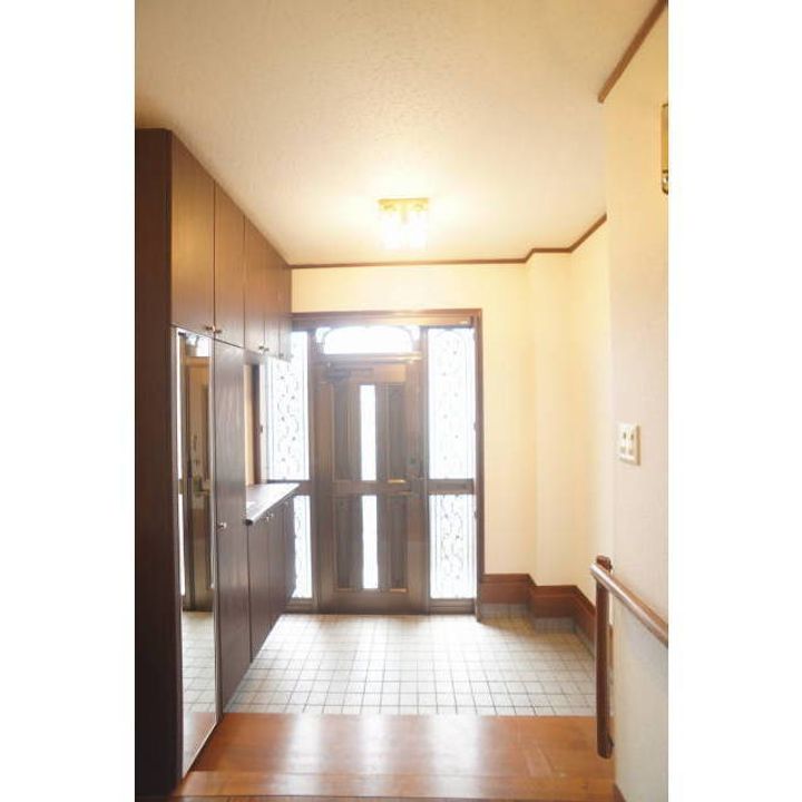 ハイツ・ストークの玄関