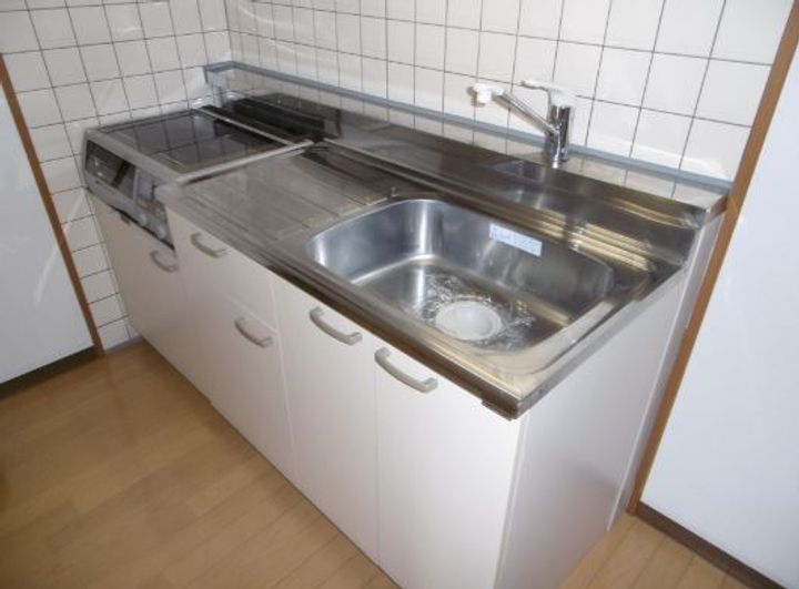 福岡県福岡市中央区大手門3(マンション)の賃貸物件のキッチン