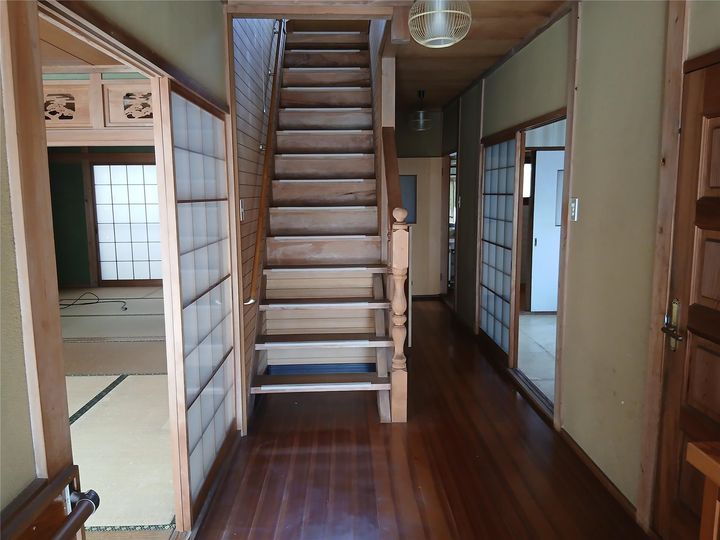 広島県福山市水呑町(一戸建)の賃貸物件の玄関