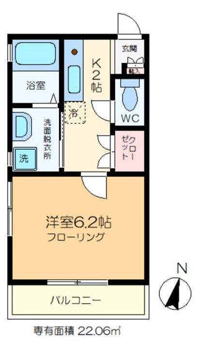 ラ・フォーレIIIの間取り