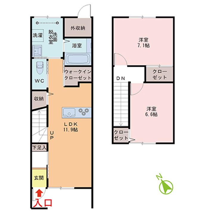 keiai Iの間取り