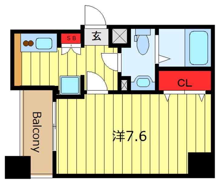 アイルプレミアム千駄木の間取り